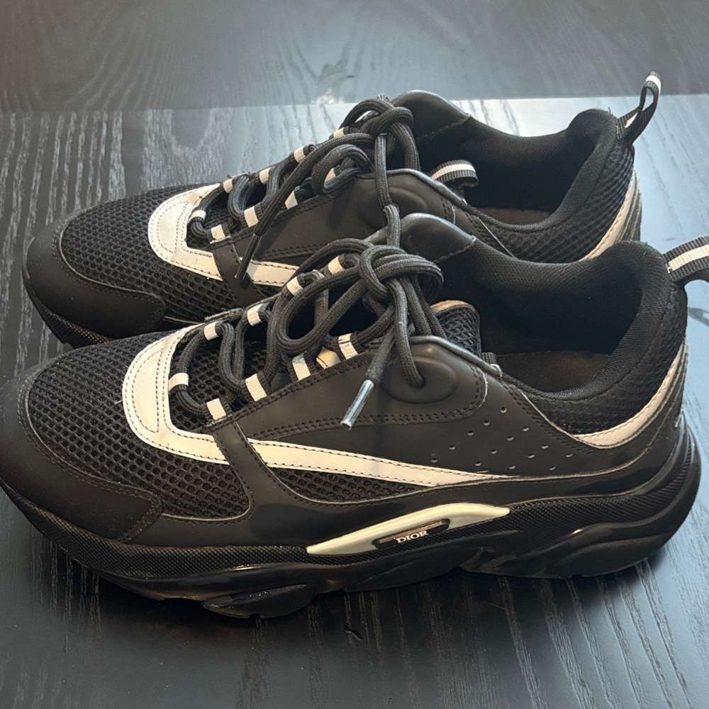 Dior Monochrome Athletic Shoes